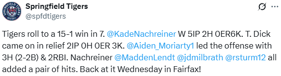 Fairfax Result Tweet